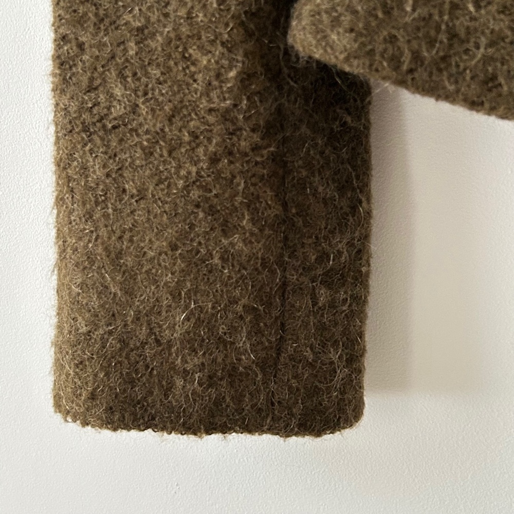 Claudie Pierlot Olive Green Mohair Jacket - Picture 7 of 16